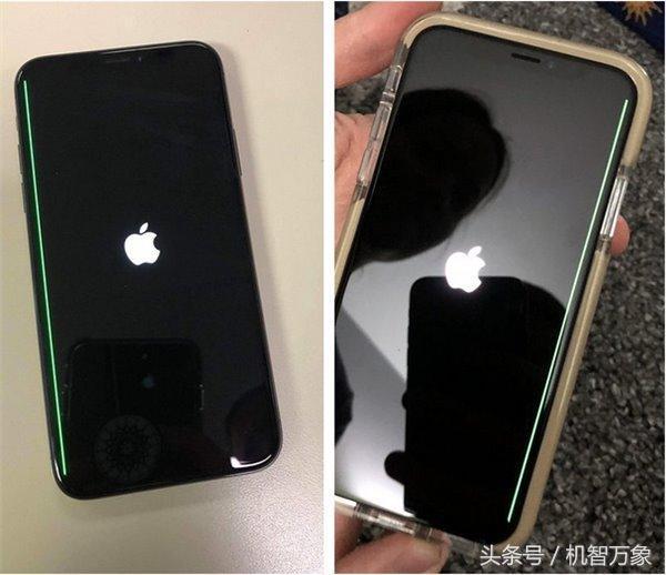 iphone X再爆新bug:杂音、掉漆、屏幕绿线、ip67不防水