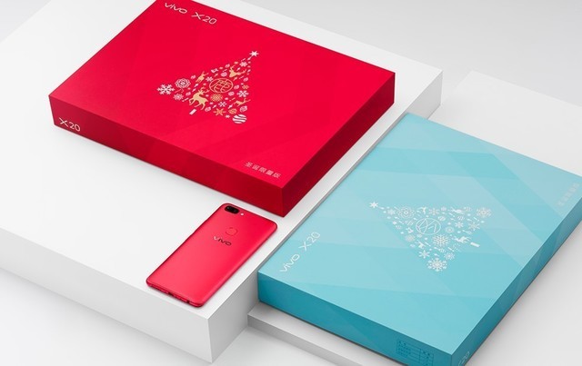 红蓝cp专属！vivo X20限量圣诞礼盒美图赏